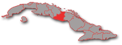 Kuba Trinidad Lage auf der Karte