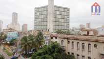 The view from the balcony of the private house of Mr. Tomy in Vedado Havana