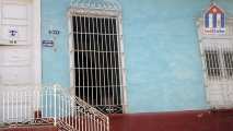 Entrance to the hostel "Casa Sueca" in Trinidad Cuba