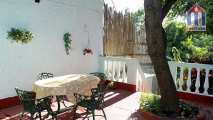 A beautiful large terrace behind the house - all private for you!