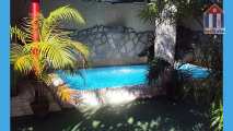 Vista de la piscina de la Casa de Renta de Sr. Mario Ernesto Pérez