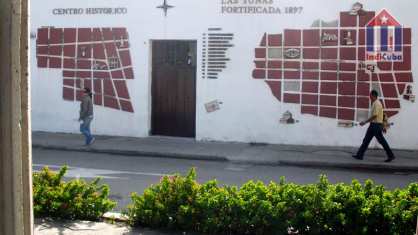 Historic sights in the center of Las Tunas Cuba