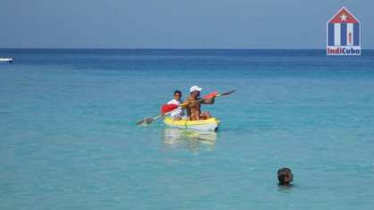 Urlaub am Strand in Holguin Kuba