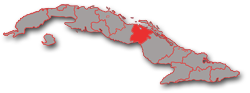 Ciego de Avila - geographische Lage der Provinz in Kuba