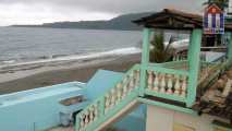 The casa particular  "Atlantis" is located on the beach in Baracoa