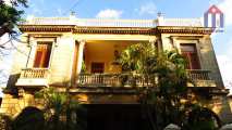 The rooms are located on the top floor of this stylish villa in Vedado