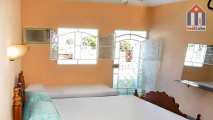 The room is bright and friendly furnished - 1 double and a single bed