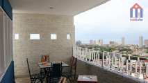 The terrace of the apartment - panoramic views of Havana