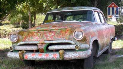 Artistically designed classic car Cuba - brand Dodge