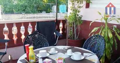 A very nice place on the terrace for breakfast