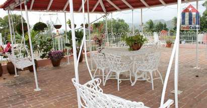 The terrace - there are only a few private homes with so much space