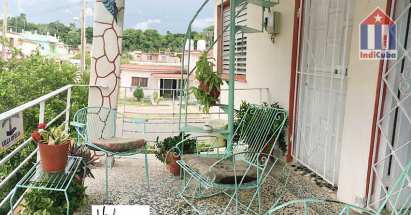 Die Terrasse des Hauses "Villa Ofelia" in Matanzas Kuba