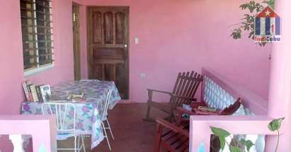 La terraza para los inquilinos de este agradable hostal en el hermoso valle de Viñales.