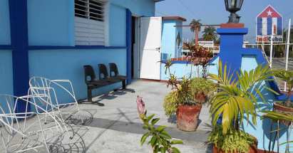 This private terrace belongs to room # 1