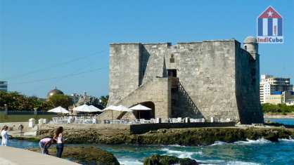 Spanish fortress La Chorella in Havana Cuba