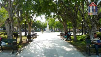 Park in the center of Ciego de Avila