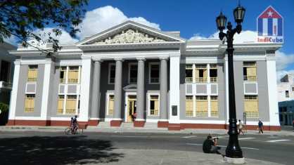 Architecture in the city center of Cienfuegos