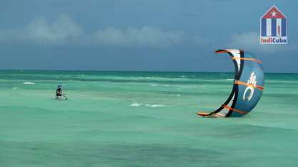 Cuba kitesurf en Cayo Coco