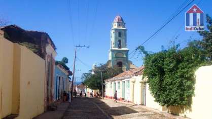 Calle en Trinidad Cuba