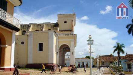 Best sights in Cuba Trinidad - the cathedral