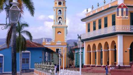 Romantic museum Trinidad Cuba sights