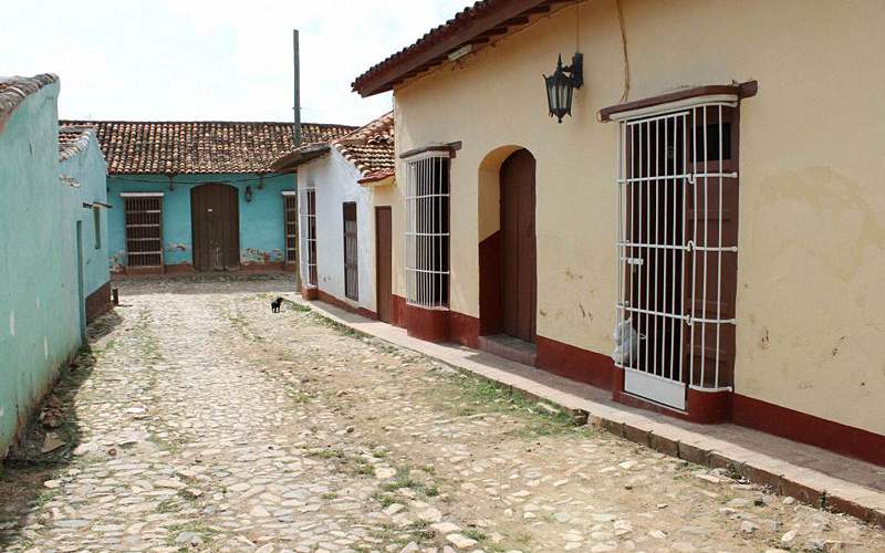 Das "Hostal Los Ángeles de Ochún" liegt in der Straße Callejón de los Remedios