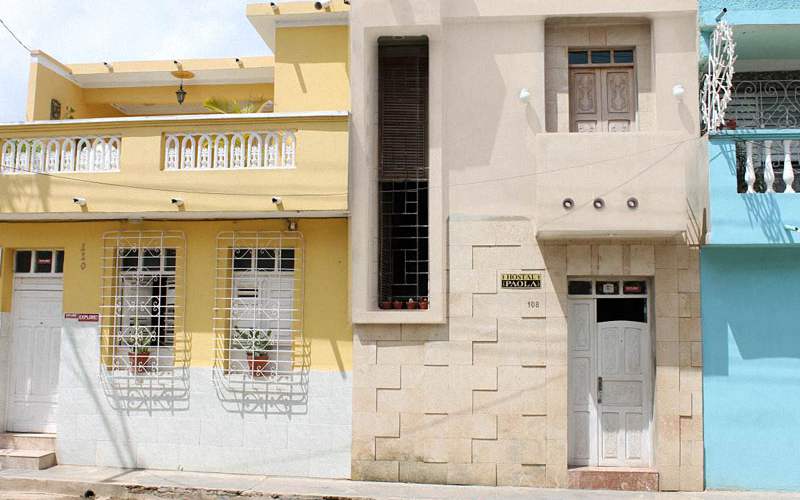 Außenansicht des "Hostal Paola" in Trinidad Kuba